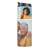 独自の6フォトコラージュ編集可能カラーを作成 タンブラー (回転右)