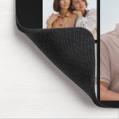 独自の6フォトコラージュ編集可能カラーを作成 マウスパッド (コーナー)