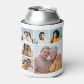 独自の6フォトコラージュ編集可能カラーを作成 缶クーラー (缶正面)
