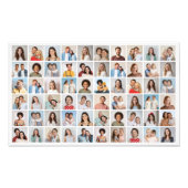 独自の60枚のフォトコラージュの写真を作成する フォトプリント            (正面)