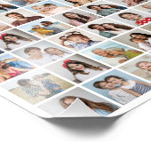 独自の63フォトコラージュ写真の拡大を作成 フォトプリント (角)