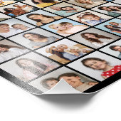 独自の63フォトコラージュ写真の拡大を作成 フォトプリント            (角)