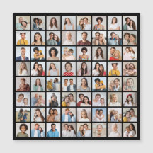 独自の64フォトコラージュを作成