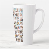 独自の64フォトコラージュを作成 カフェラテマグ (右)