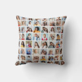 独自の64フォトコラージュを作成 クッション (裏面)