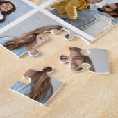 独自の64フォトコラージュを作成 ジグソーパズル (側面)