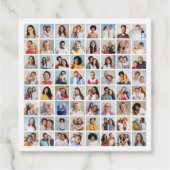 独自の64フォトコラージュを作成 フェイバータグ (裏面)