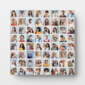 独自の64フォトコラージュを作成 フォトプラーク (正面)