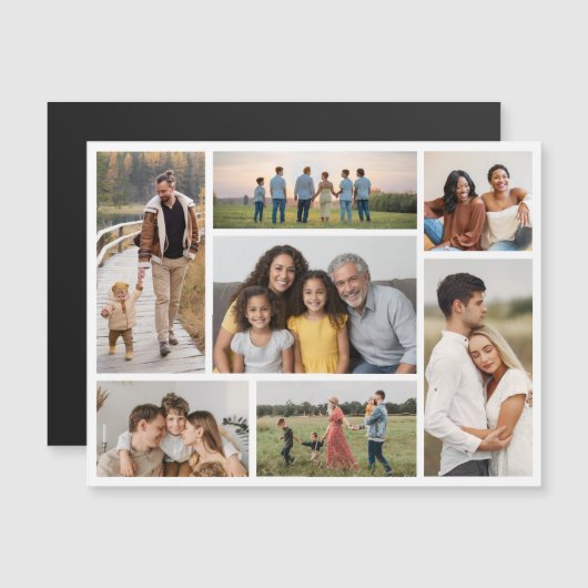 独自の7つのフォトコラージュを作成 (正面/裏面)