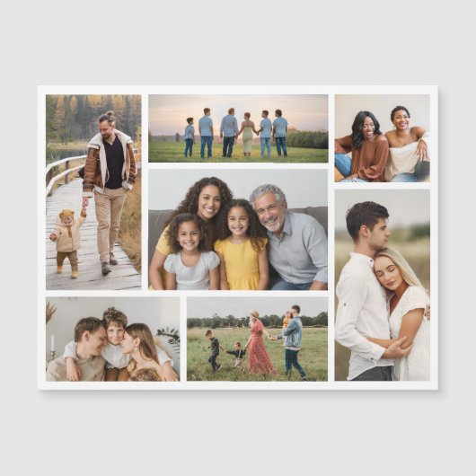 独自の7つのフォトコラージュを作成 (正面)