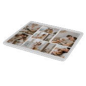 独自の7つのフォトコラージュを作成 カッティングボード (角)