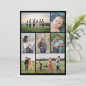 独自の7つのフォトコラージュを作成 カード (スタンド正面)