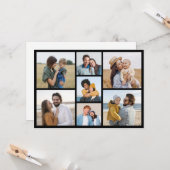 独自の7つのフォトコラージュを作成 カード (正面/裏面インサイチュ)