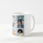 独自の7つのフォトコラージュを作成 コーヒーマグカップ (正面右)