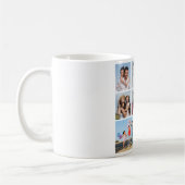 独自の7つのフォトコラージュを作成 コーヒーマグカップ (左)