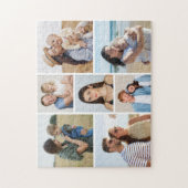 独自の7つのフォトコラージュを作成 ジグソーパズル (縦)