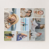 独自の7つのフォトコラージュを作成 ジグソーパズル (横)