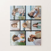 独自の7つのフォトコラージュを作成 ジグソーパズル (縦)