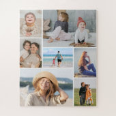 独自の7つのフォトコラージュを作成 ジグソーパズル (縦)
