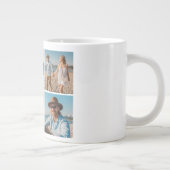 独自の7つのフォトコラージュを作成 ジャンボコーヒーマグカップ (右)