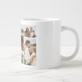 独自の7つのフォトコラージュを作成 ジャンボコーヒーマグカップ (右)