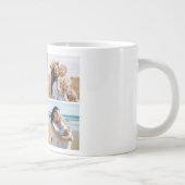 独自の7つのフォトコラージュを作成 ジャンボコーヒーマグカップ (右)