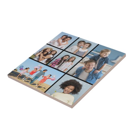 独自の7つのフォトコラージュを作成 タイル (側面)