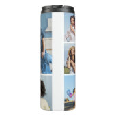 独自の7つのフォトコラージュを作成 タンブラー (裏面)