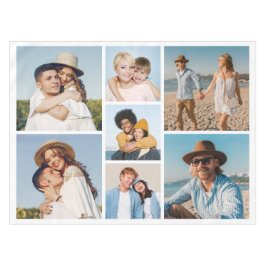 独自の7つのフォトコラージュを作成 テーブルクロス