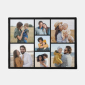独自の7つのフォトコラージュを作成 ドアマット (正面)