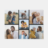 独自の7つのフォトコラージュを作成 ドアマット (正面)