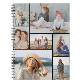 独自の7つのフォトコラージュを作成 ノートブック