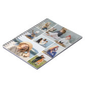 独自の7つのフォトコラージュを作成 ノートブック (左側)