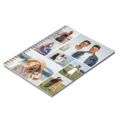 独自の7つのフォトコラージュを作成 ノートブック (左側)