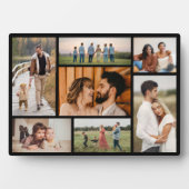 独自の7つのフォトコラージュを作成 フォトプラーク (正面)