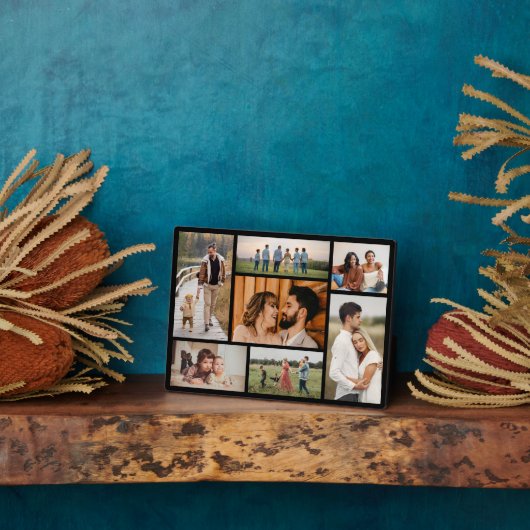 独自の7つのフォトコラージュを作成 フォトプラーク (側面)