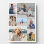 独自の7つのフォトコラージュを作成 フォトプラーク (正面)