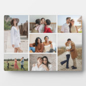 独自の7つのフォトコラージュを作成 フォトプラーク (正面)