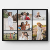 独自の7つのフォトコラージュを作成 フォトプラーク (正面)
