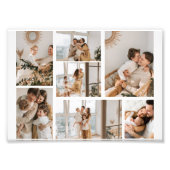 独自の7つのフォトコラージュを作成 フォトプリント            (正面)