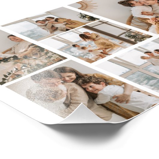 独自の7つのフォトコラージュを作成 フォトプリント            (角)