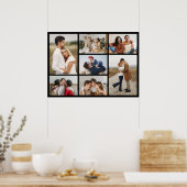 独自の7つのフォトコラージュを作成 ポスター (キッチン)