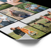 独自の7つのフォトコラージュを作成 ポスター (角)