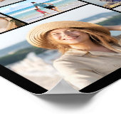 独自の7つのフォトコラージュを作成 ポスター (角)