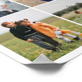 独自の7つのフォトコラージュを作成 ポスター (角)