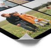独自の7つのフォトコラージュを作成 ポスター (角)