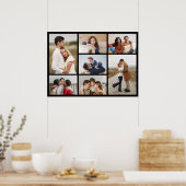 独自の7つのフォトコラージュを作成 ポスター (キッチン)