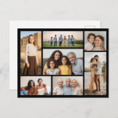 独自の7つのフォトコラージュを作成 ポストカード (正面/裏面)