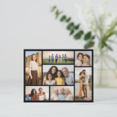 独自の7つのフォトコラージュを作成 ポストカード (スタンド正面)