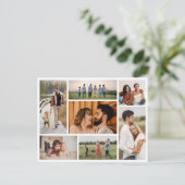 独自の7つのフォトコラージュを作成 ポストカード (スタンド正面)